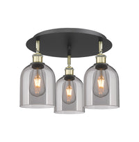 Ballston Semi-Flush Mount Satin Nickel
