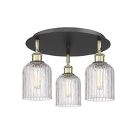 Ballston Semi-Flush Mount Satin Nickel