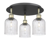 Ballston Semi-Flush Mount Satin Nickel