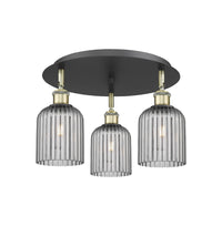 Ballston Semi-Flush Mount Satin Nickel