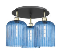 Ballston Semi-Flush Mount Satin Nickel