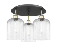 Ballston Semi-Flush Mount Satin Nickel