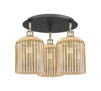 Ballston Semi-Flush Mount Satin Nickel
