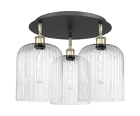 Ballston Semi-Flush Mount Satin Nickel