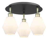 Ballston Semi-Flush Mount Satin Nickel