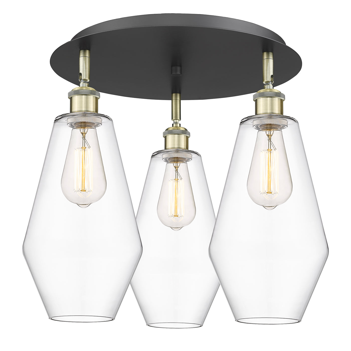 Ballston Semi-Flush Mount Satin Nickel