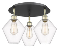 Ballston Semi-Flush Mount Satin Nickel Finish