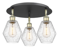 Ballston Semi-Flush Mount Satin Nickel