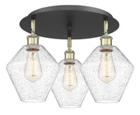 Ballston Semi-Flush Mount Satin Nickel Finish