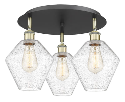 Ballston Semi-Flush Mount Satin Nickel Finish
