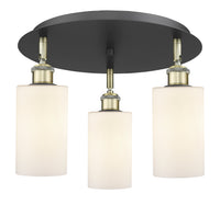 Ballston Semi-Flush Satin Nickel Brass