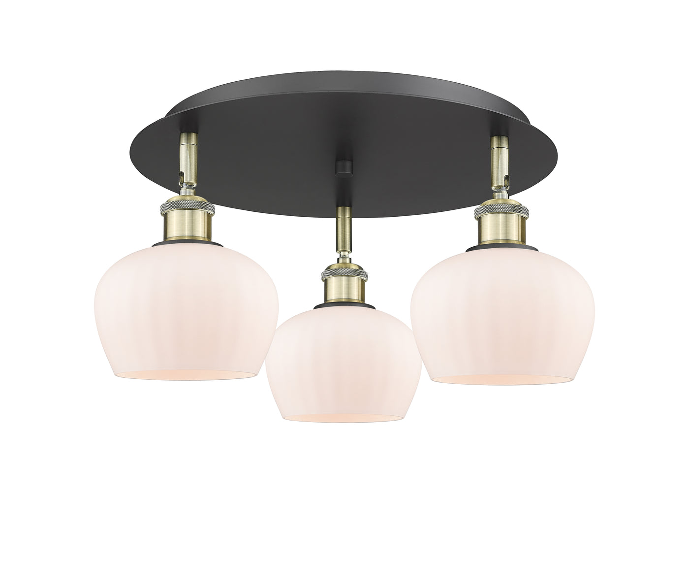 Ballston Semi-Flush Mount Satin Nickel