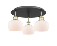 Ballston Semi-Flush Mount Satin Nickel