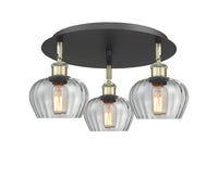 Ballston Semi-Flush Mount Satin Nickel