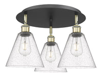 Ballston Semi-Flush Mount Satin Nickel Finish