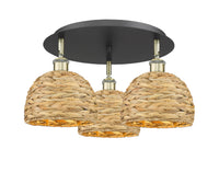 Ballston Semi-Flush Mount Satin Nickel