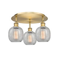 Ballston Semi-Flush Mount Satin Nickel