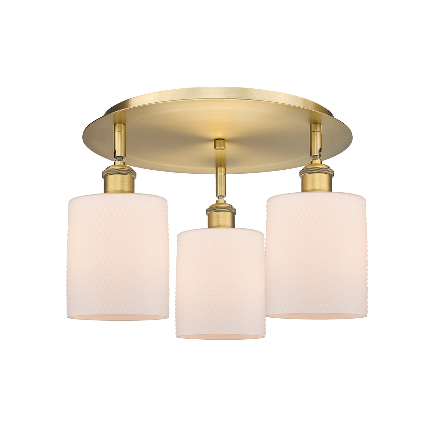 Ballston Semi-Flush Mount Satin Nickel