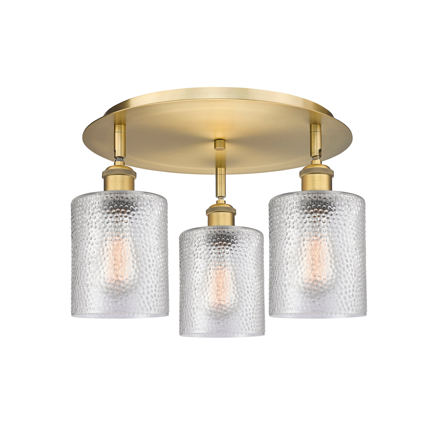 Ballston Semi-Flush Mount Satin Nickel