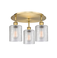 Ballston Semi-Flush Mount Satin Nickel