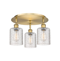 Ballston Semi-Flush Mount Satin Nickel