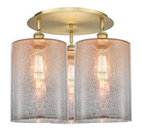 Ballston Semi-Flush Mount Satin Nickel Brass