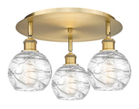 Ballston Semi-Flush Mount Satin Nickel Finish