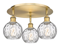 Ballston Semi-Flush Mount Satin Nickel