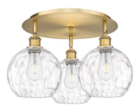 Ballston Semi-Flush Mount Satin Nickel