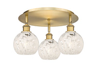 Ballston Semi-Flush Mount Satin Nickel