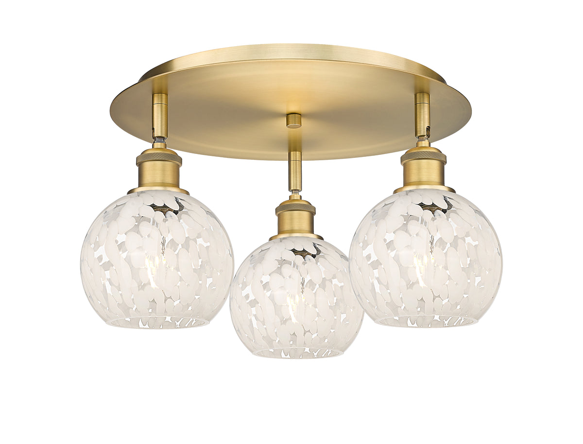 18-Inch 3-Light Semi-Flush Mount
