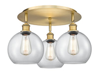 Ballston Semi-Flush Mount Satin Nickel