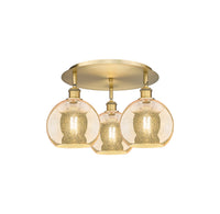 Ballston Semi-Flush Mount Satin Nickel