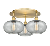 Ballston Semi-Flush Mount Satin Nickel