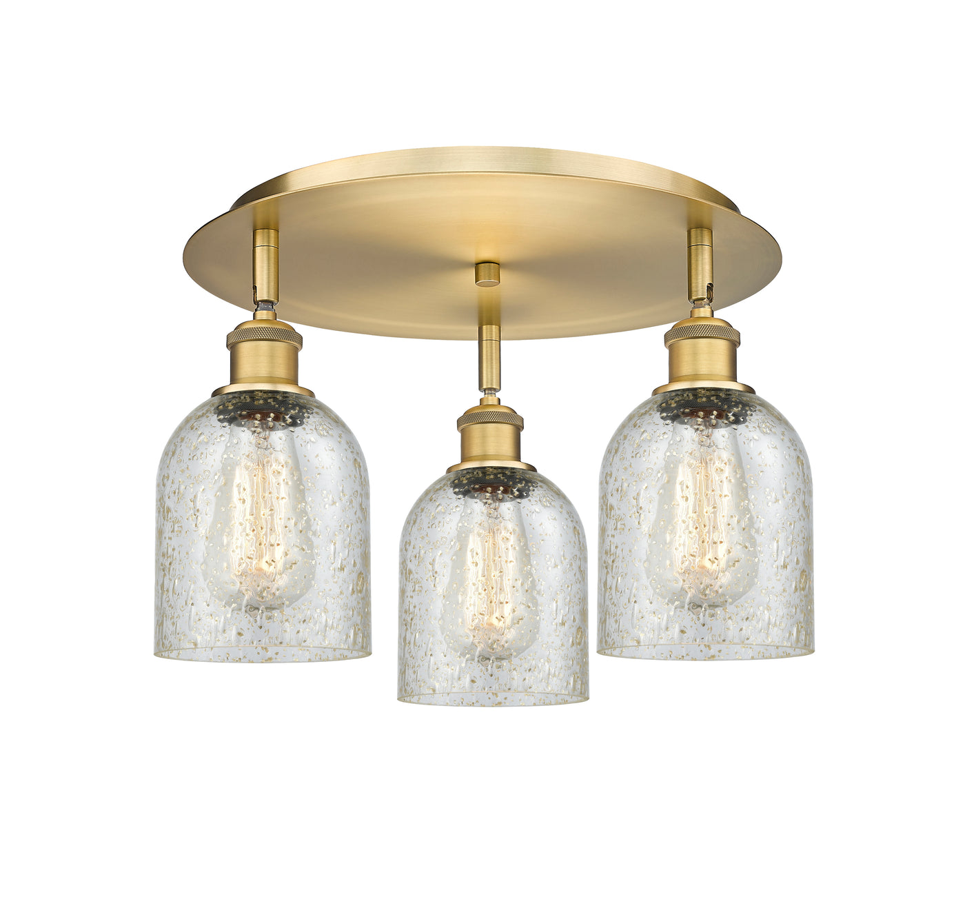 Ballston Semi-Flush Mount Satin Nickel