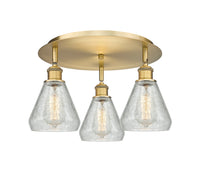 Ballston Semi-Flush Mount Satin Nickel