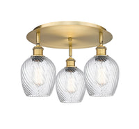 Ballston Semi-Flush Mount Satin Nickel