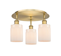 Ballston Semi-Flush Mount Satin Nickel