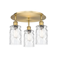 Ballston Semi-Flush Mount Satin Nickel