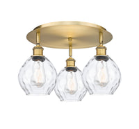 Ballston Semi-Flush Mount Satin Nickel
