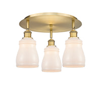 Ballston Semi-Flush Mount Satin Nickel
