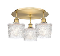 Ballston Semi-Flush Mount Satin Nickel