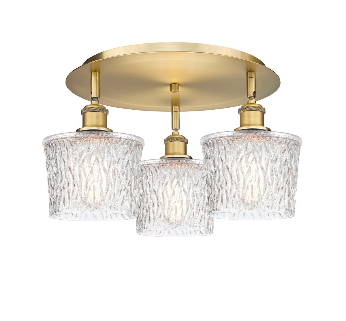 Niagara 18-Inch 3-Light Semi-Flush Mount