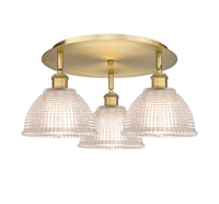 Ballston Semi-Flush Mount Satin Nickel