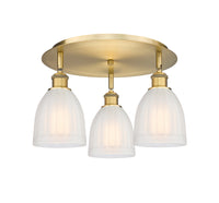 Ballston Semi-Flush Mount Satin Nickel