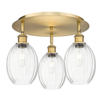 Ballston Semi-Flush Mount Satin Nickel