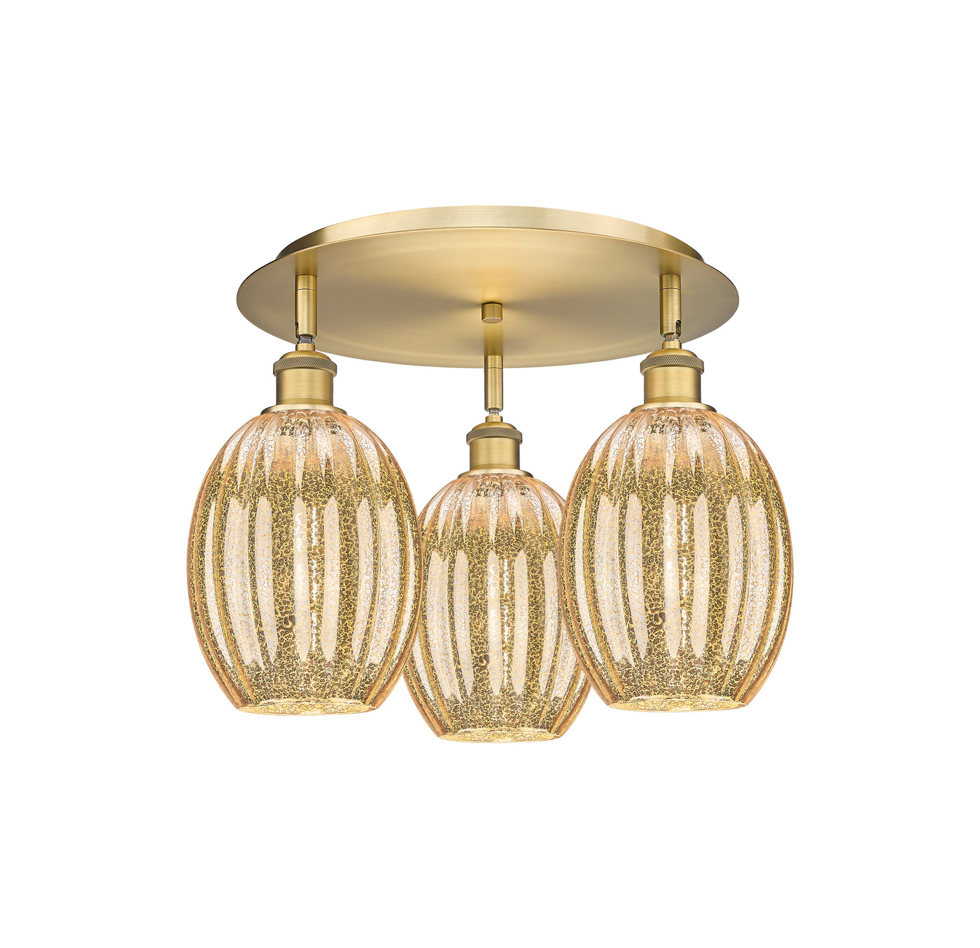 Ballston Semi-Flush Mount Satin Nickel