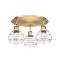 Ballston Semi-Flush Mount Satin Nickel