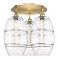 Ballston Semi-Flush Mount Satin Nickel