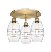 Ballston Semi-Flush Mount Satin Nickel